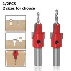 Сверла диаметром 3 мм с хвостовиком 10 мм, 1-2 шт., пила для отверстий по дереву, Форстнер, открывалка для деревообработки, Деревянный Резак Для петель, оконных замков из сплава