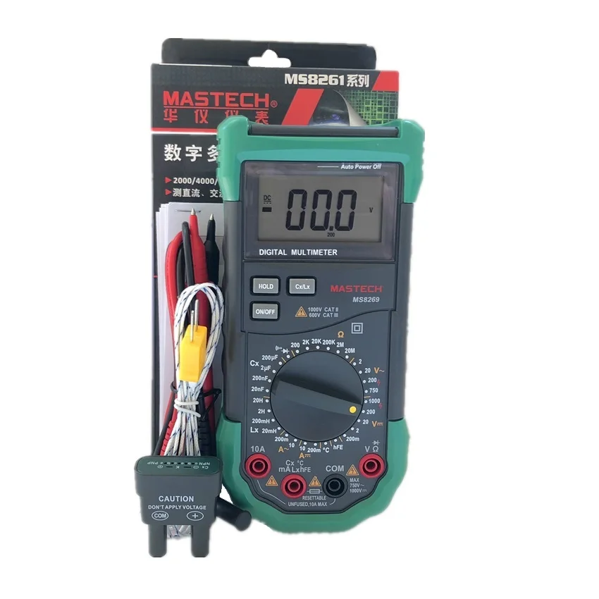 Цифровой Мультиметр Mastech MS8269 3 1/2 Измеритель LCR измеритель напряжения
