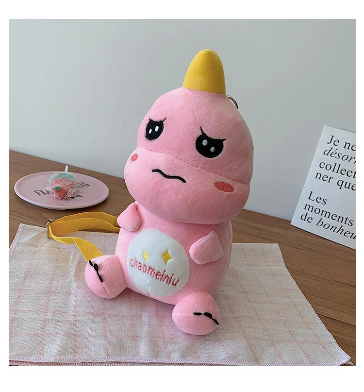 Горячая динозавр Плюшевый Рюкзак Kawaii Динозавр мир плюшевые животные сумка на плечо милые дети портмоне плюшевые игрушки подарок на год