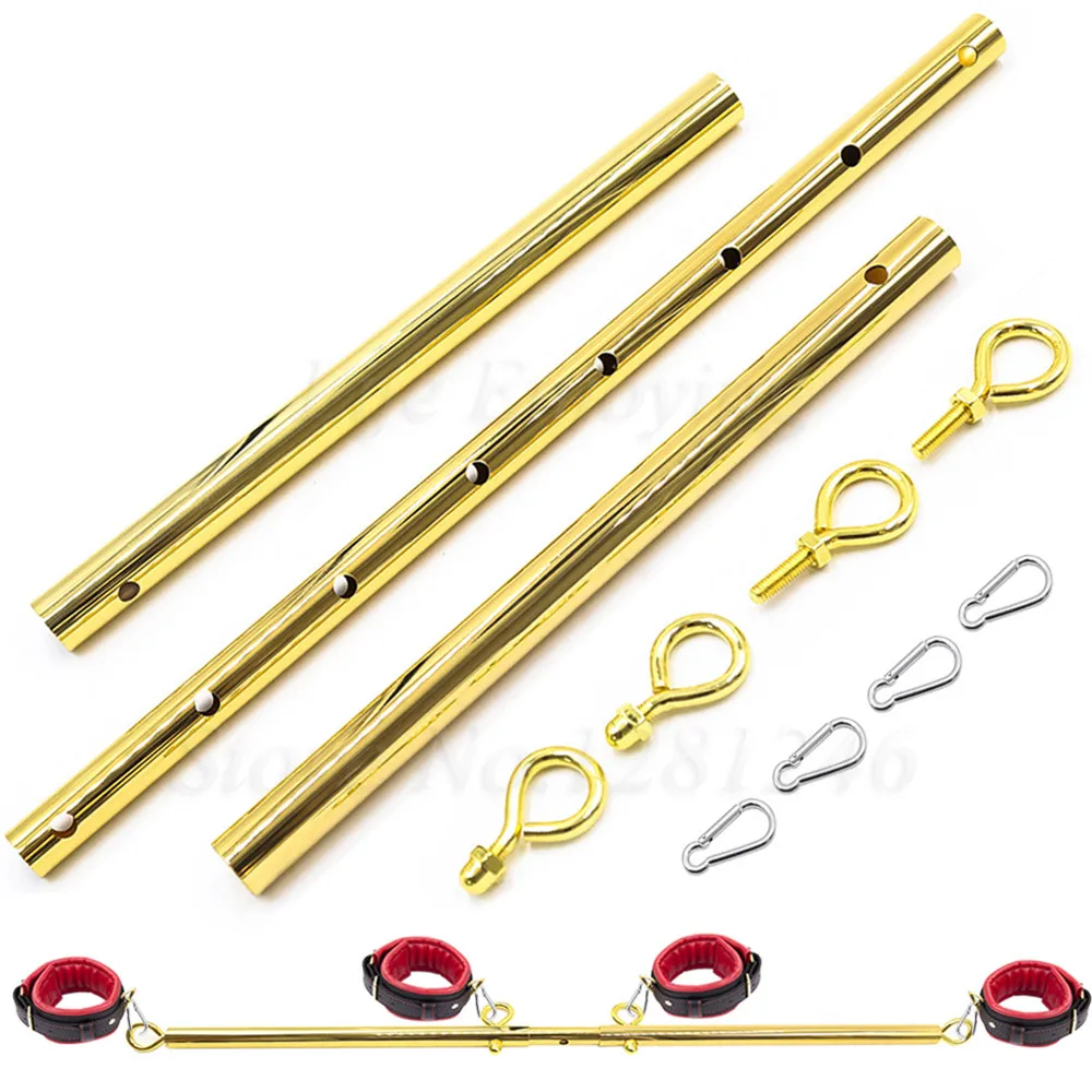 Новый Регулируемый расширитель для бондажа из нержавеющей стали серебряный пар