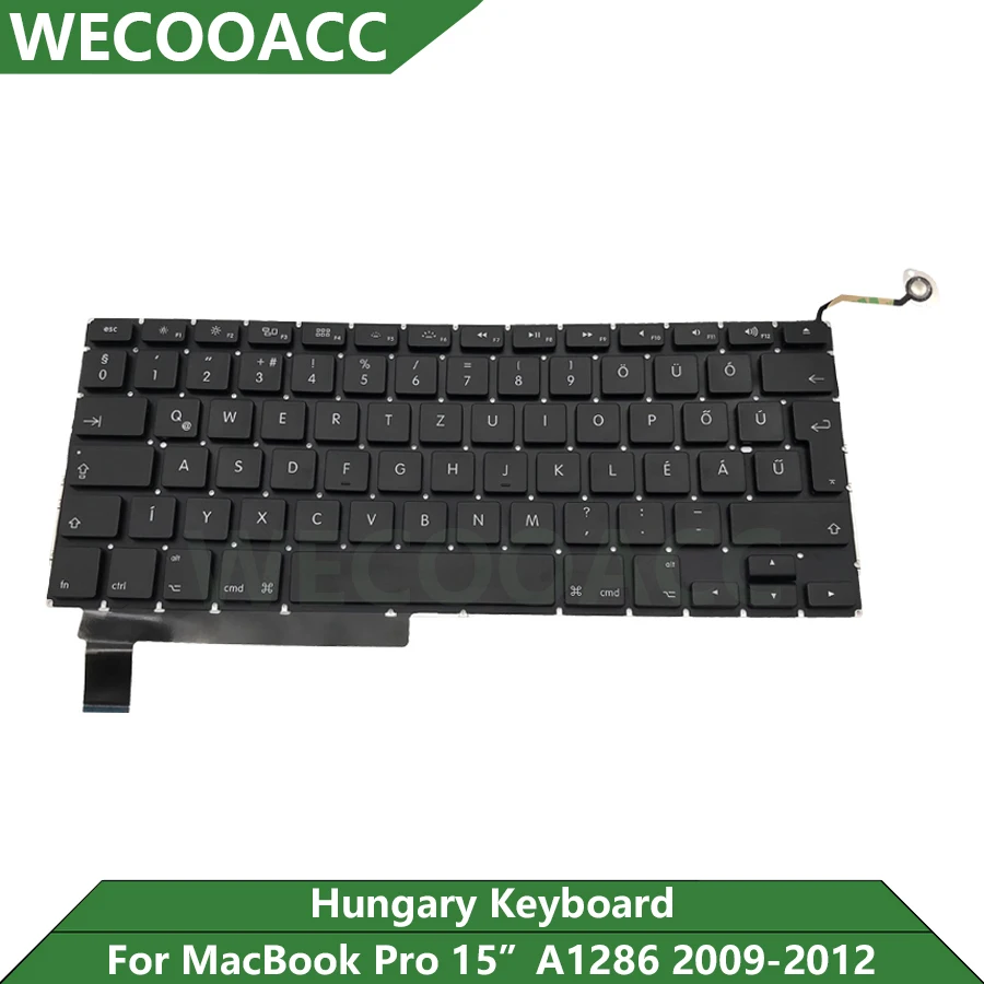 

Новая сменная клавиатура A1286 для Macbook Pro, клавиатура Венгрия 15 дюймов, 2009, 2010, 2011, 2012 лет