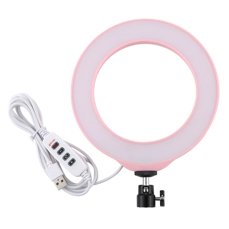 PULUZ PU378F USB 6 2 дюйма 3 режима 3200K 5500K светодиодный кольцевой светильник с