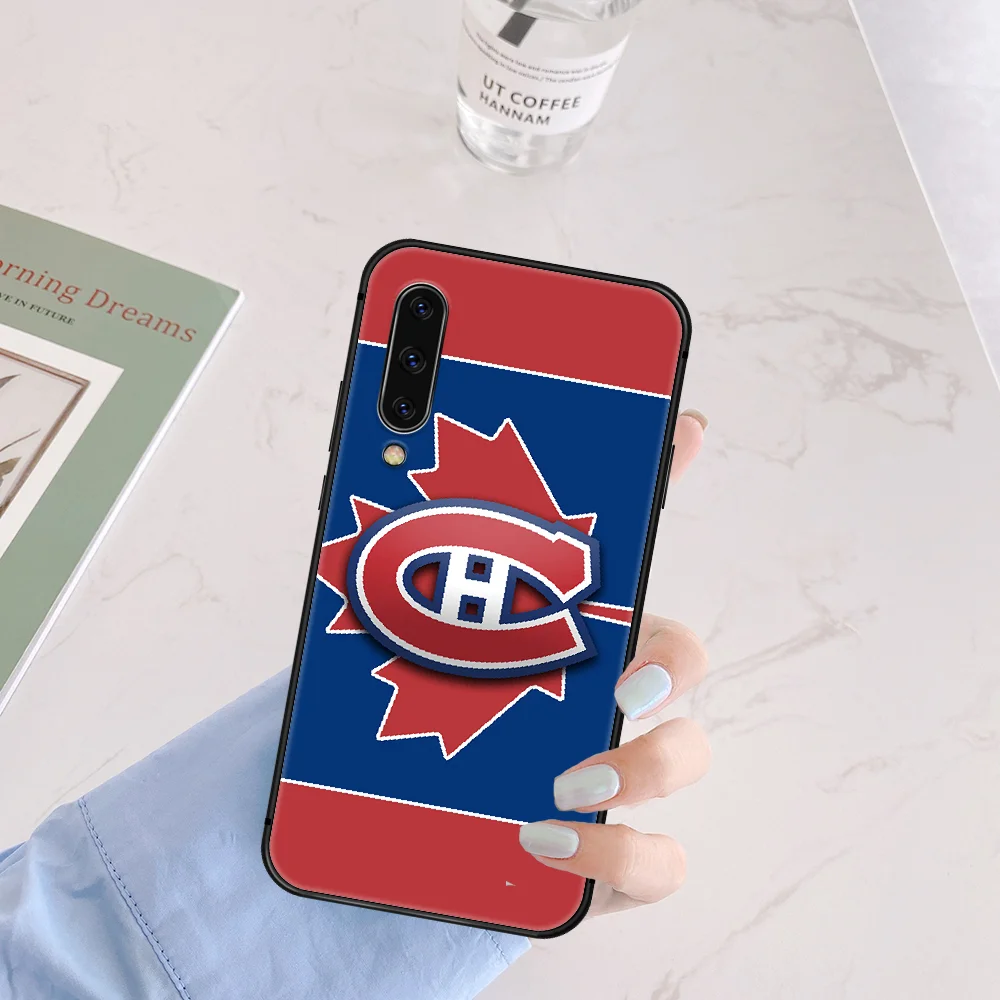 

Montreal Canadien Ice Hockey Phone Case Cover For Samsung Galaxy A7 8 10 20 20e 21 30 30S 31 41 50 50S 51 70 71 91 black Cell