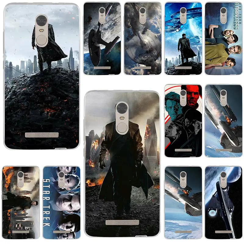 Soft Mobile Phone Cases Cover for Xiaomi Mi Redmi Note 3S 4 4X 4A 5 5S 5A 6 6X 6A 8 A1 Pro Plus Max 3 Star Trek Into Darkness | Мобильные