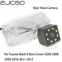 zjcgo hd car rear view reverse back up parking night vision camera for toyota mark x reiz crown s200 2008 2009 2010 2011 2012