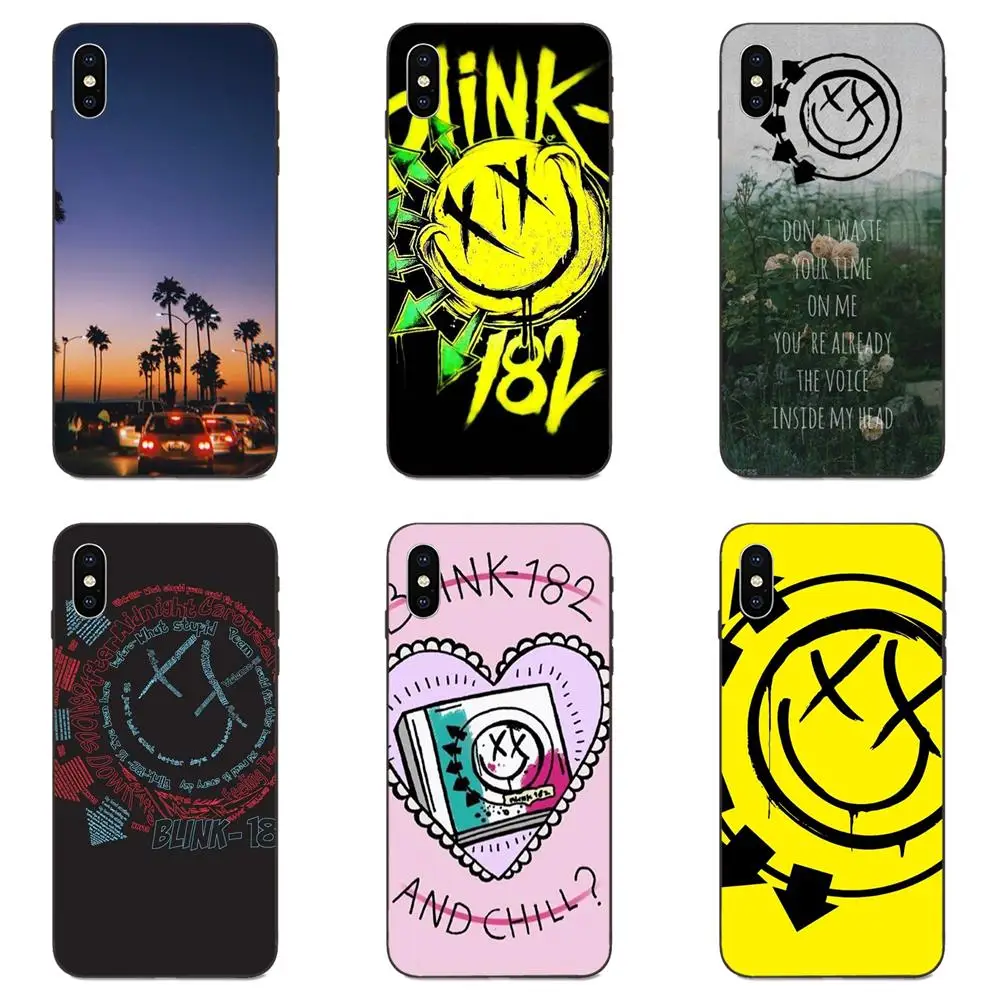 Панк браслет Blink 182 Travis Barker Drummer для Xiaomi Mi Mix Max Note 2 2S 3 5X 6 6X 8 9T SE A1 A2 A3 CC9e Lite Play Pro