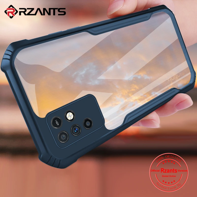 rzants for infinix note 10 infinix note 10 pro case slim cover casing camera protection small hole phone shell free global shipping