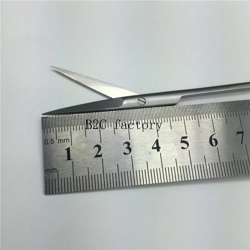 Eye scissors Gold handle Cosmetic plastic surgery instrument double eyelid tool ophthalmic operating | Красота и здоровье