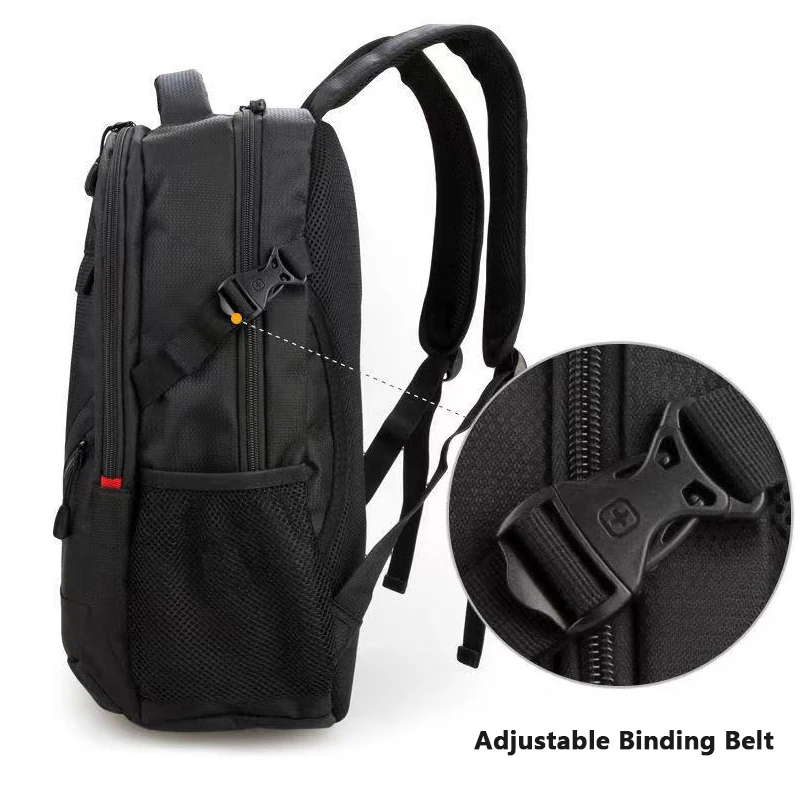 Рюкзак для ноутбука 17 дюймов водонепроницаемый многофункциональный Оксфордский