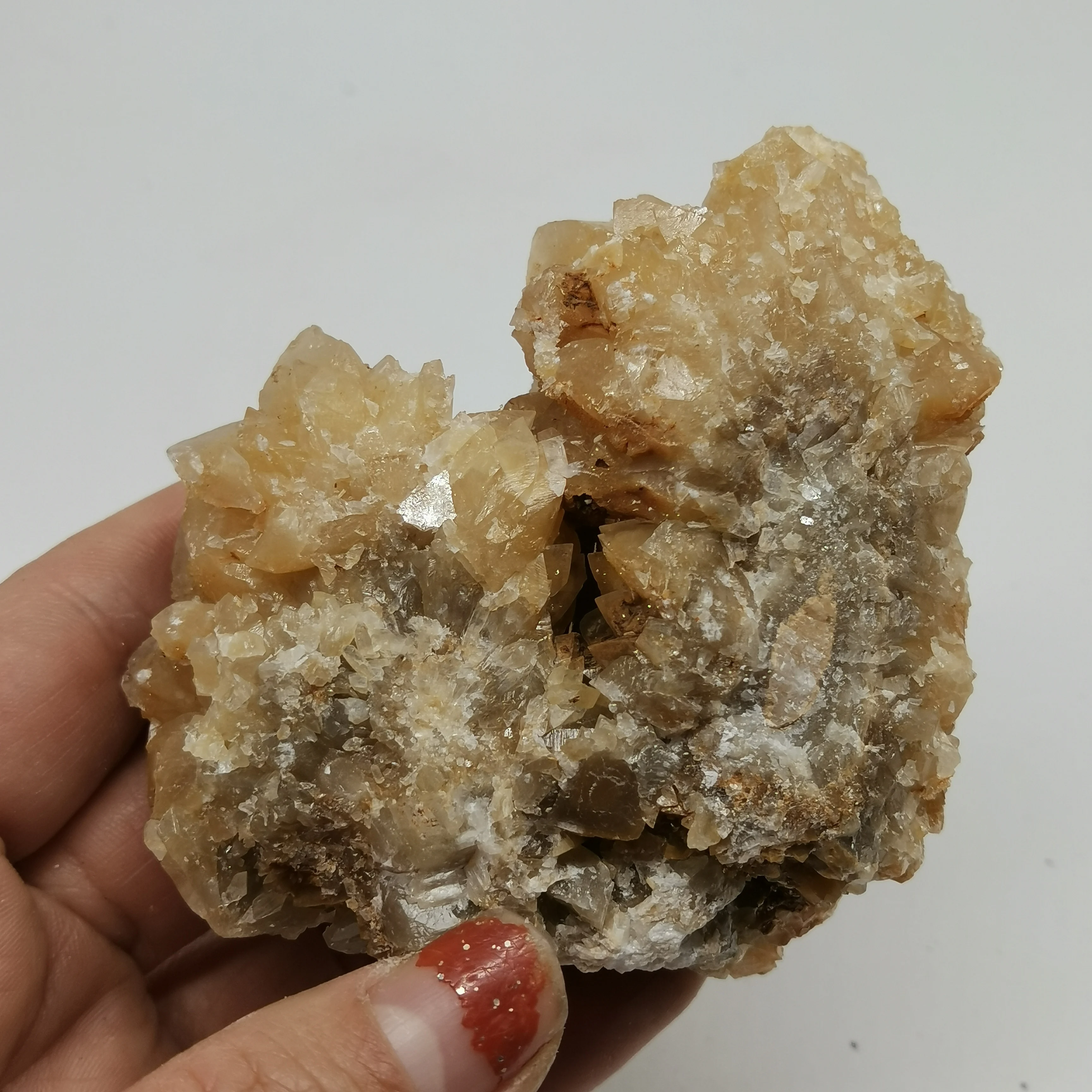 Непревзойденный Природный Сталактит камень 238 г целебный минеральный образец #