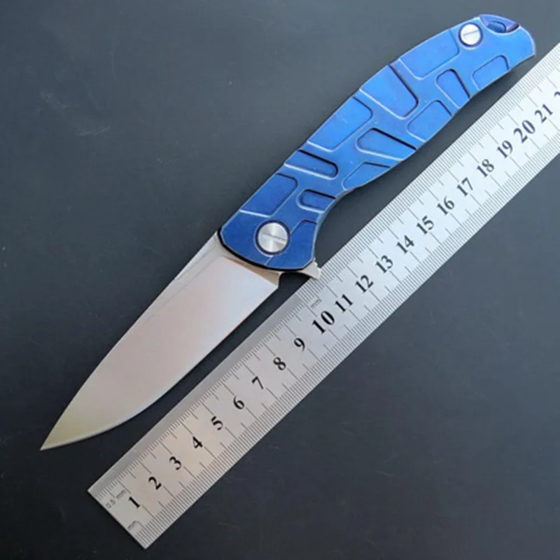 Новый EF95 Кемпинг Охота небольшой складной нож D2 лезвие стальной ручкой Открытый