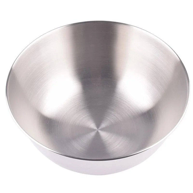 

304 Stainless Steel Bowls Mixing Bowl With Scale 16-24CM Mixing Egg Bowls Kitchen Metal Bowl For Baking Salad