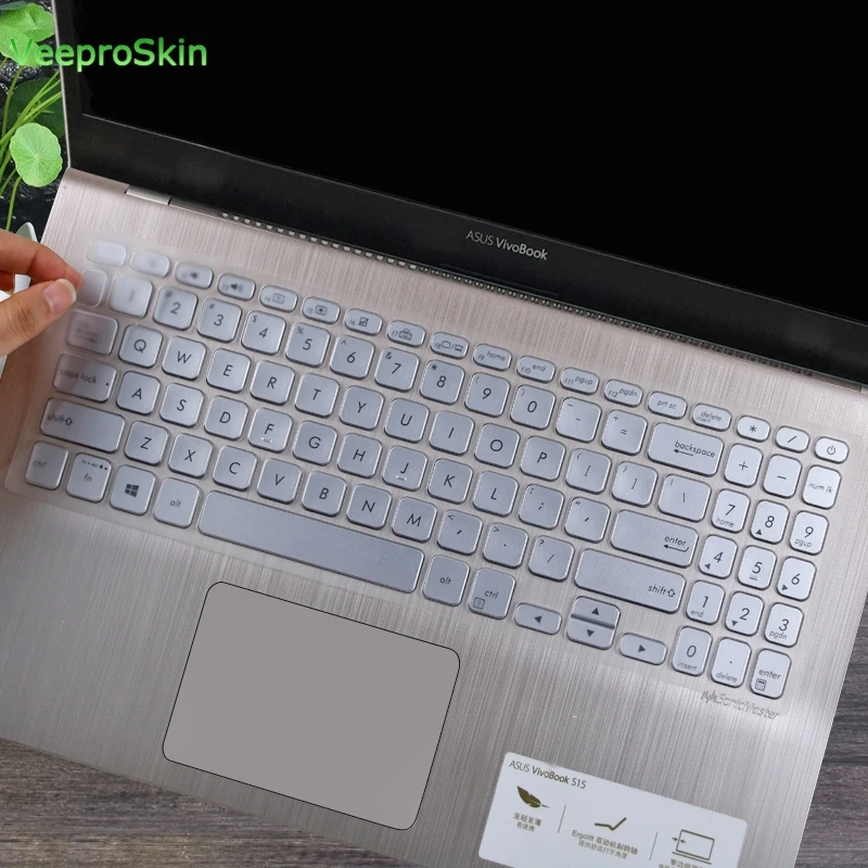 Силиконовая клавиатура кожного покрова для ASUS VivoBook x509j x509jb X509FB X509FJ X509f X509FA X509FL X509UA