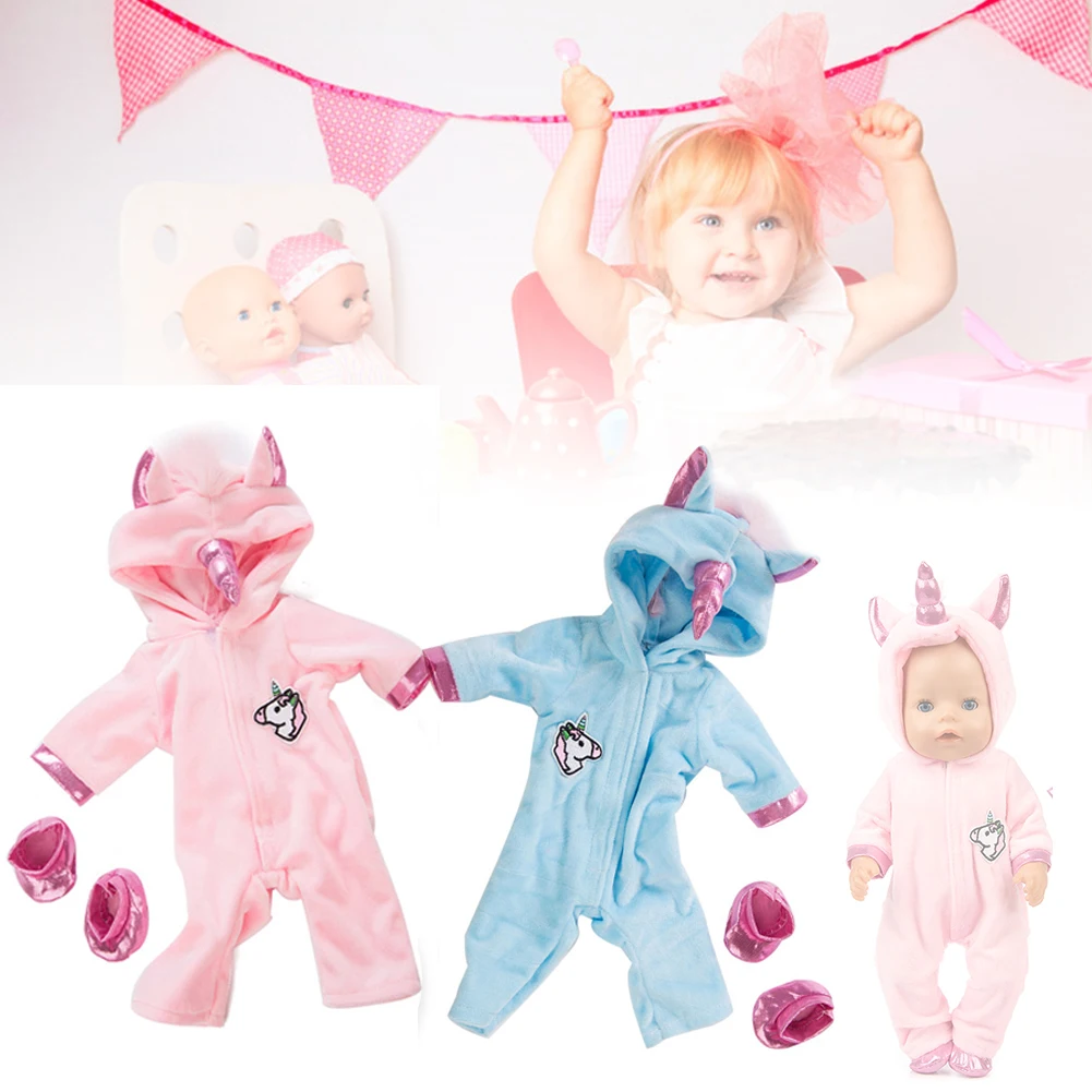 С изящным кукольным одежда для малышей мягкие и Эко флис Baby Doll комплект одежды