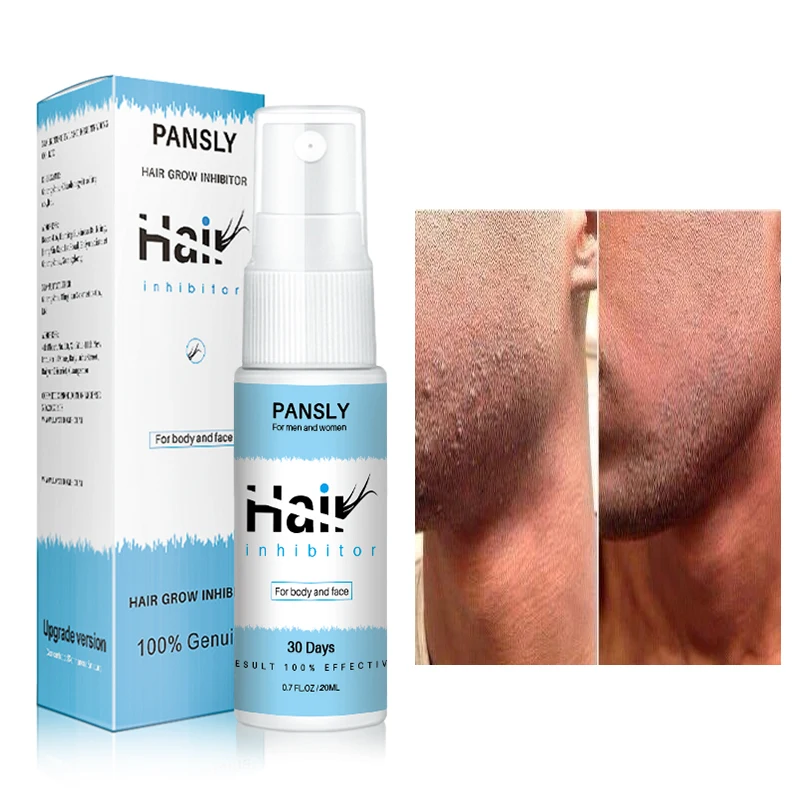 

Pure Herbal Permanent Hair Growth Inhibitor After Hair Removal Spray Repair Nourish Essence Liquid Face Hair Remover Gentle