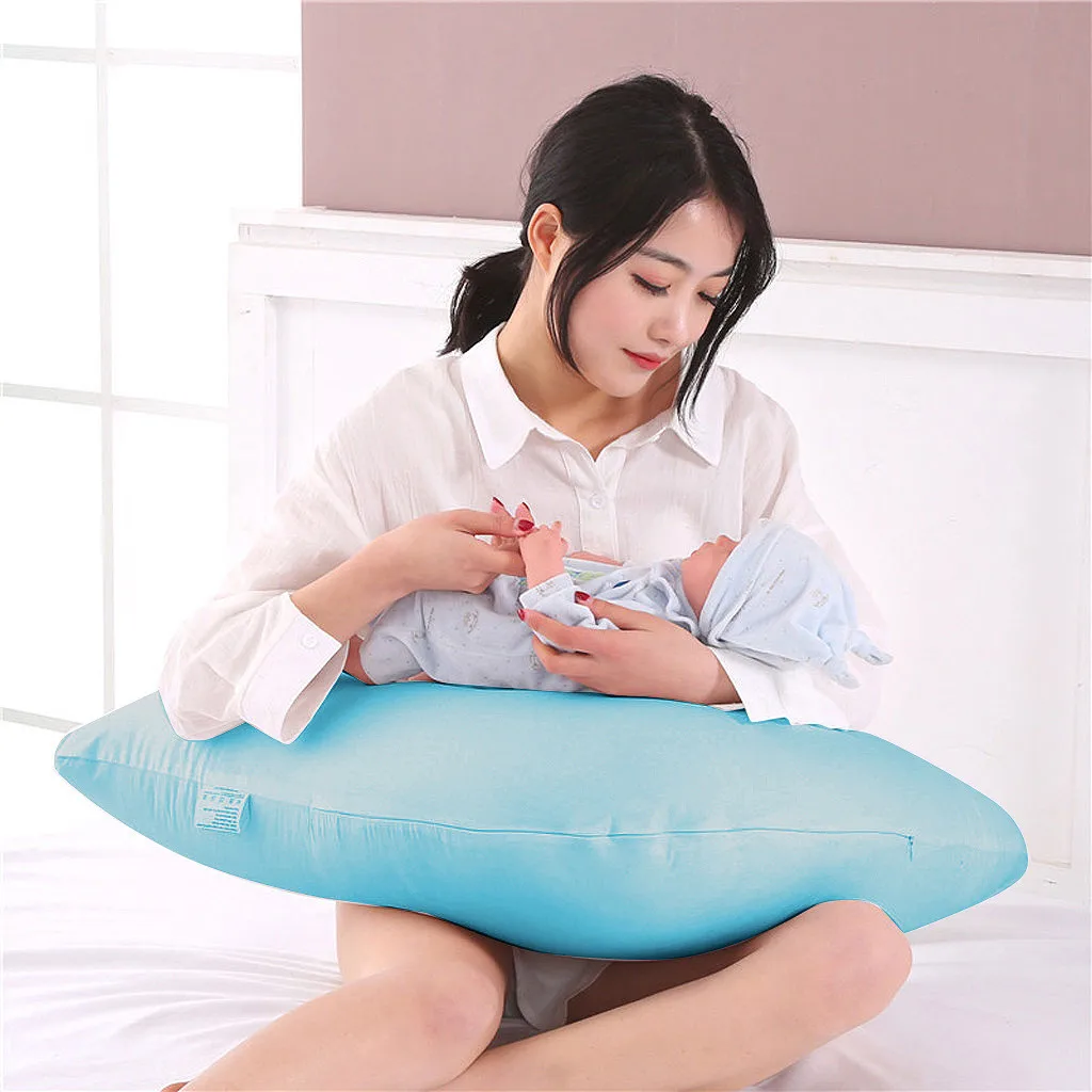 Sleeping Support Pillow V Shaped Pillowcase Pregnency Nursing Case Women Body Neck Back | Дом и сад