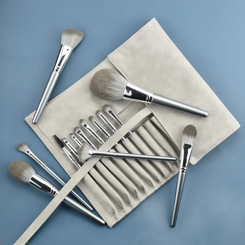 14 шт. основа кисть для консилера высокого светильник Румяна Пудра бровей Тени век