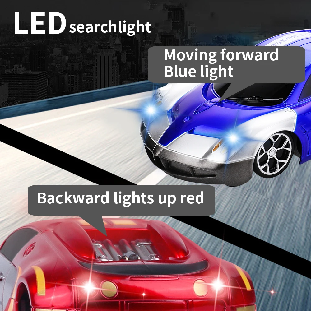 

2.4G Remote control climbing car Toy Car Wall Climbing RC Car Racing Car Rotating Stunt Toy Car Model Christmas Gift for Kids