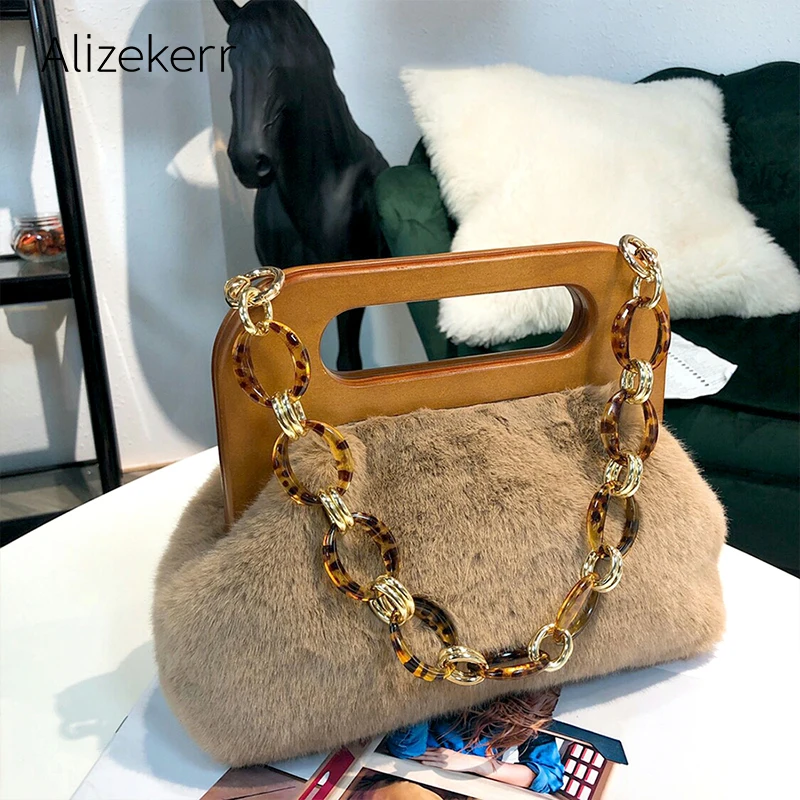 Акриловый деревянный зажим роскошные сумки женские дизайнерские новые