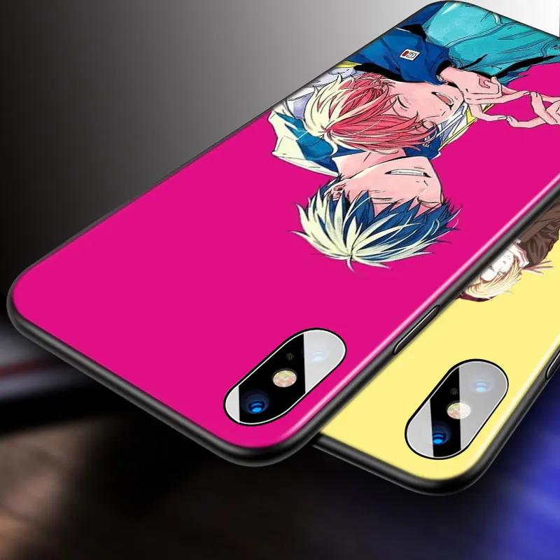 

Banana Fish Anime For Apple iPhone 12 11 Pro Max mini XS Max XR X 8 7 6 6S Plus 5S SE 2020 Soft Black Phone Case