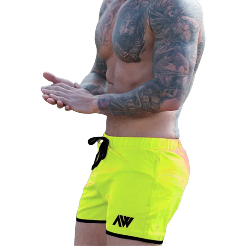 Шорты мужские быстросохнущие летние спортивные для спортзала бега тренировок