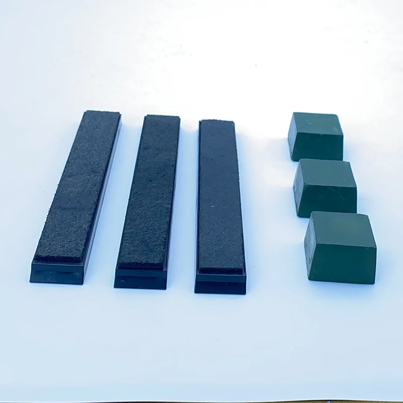 2 шт. точильный кожи высокого качества черный лак ремень блеска полировочной