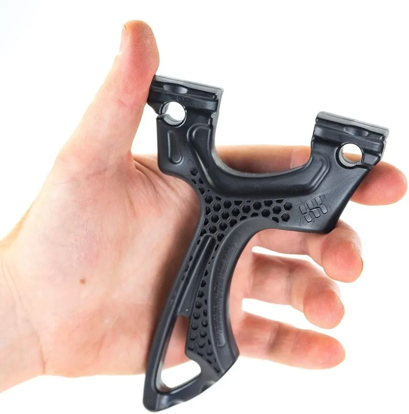 

Pocket Shooting Slingshot 8 Words Skin Over The Top Bow Adult Outdoor Competitive Crooked Bullet Bow Hunting Bow