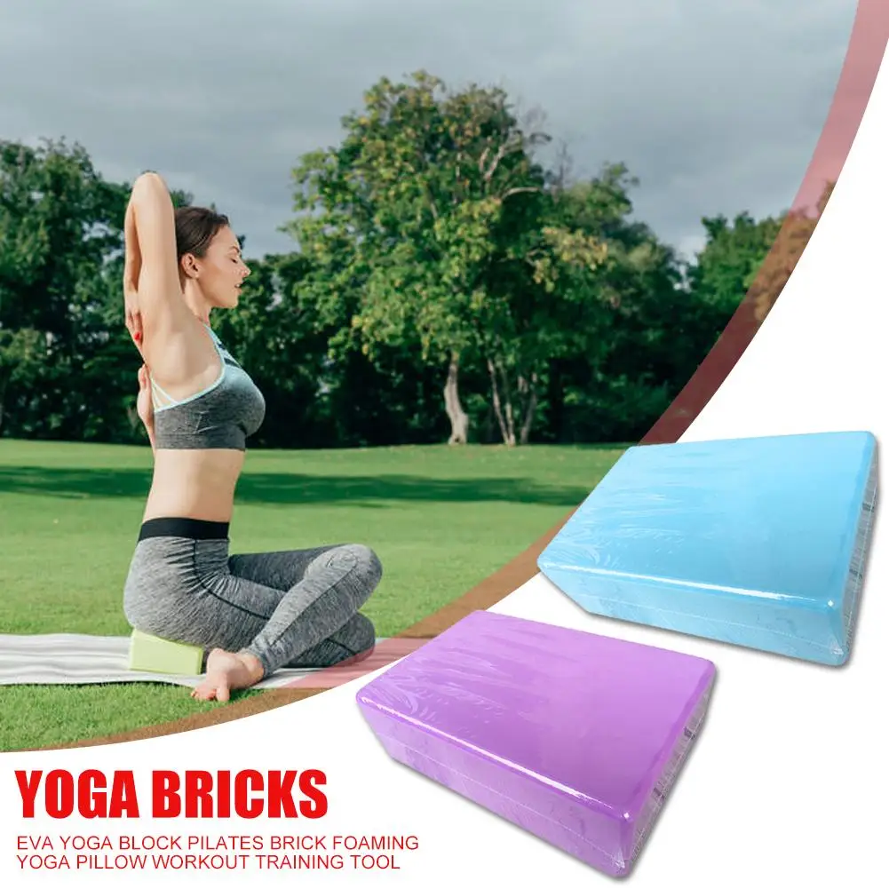 

Durable Yoga Blocks Multi-function Solid Exercise Workout Fitness Training Block Pilates Brick Stretching Yoga Bolster