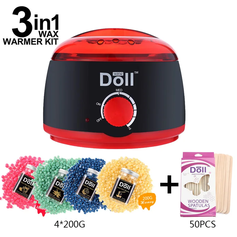 Профессиональный воск 100 эпиляция электрический парафин нагреватель набор с 180 г