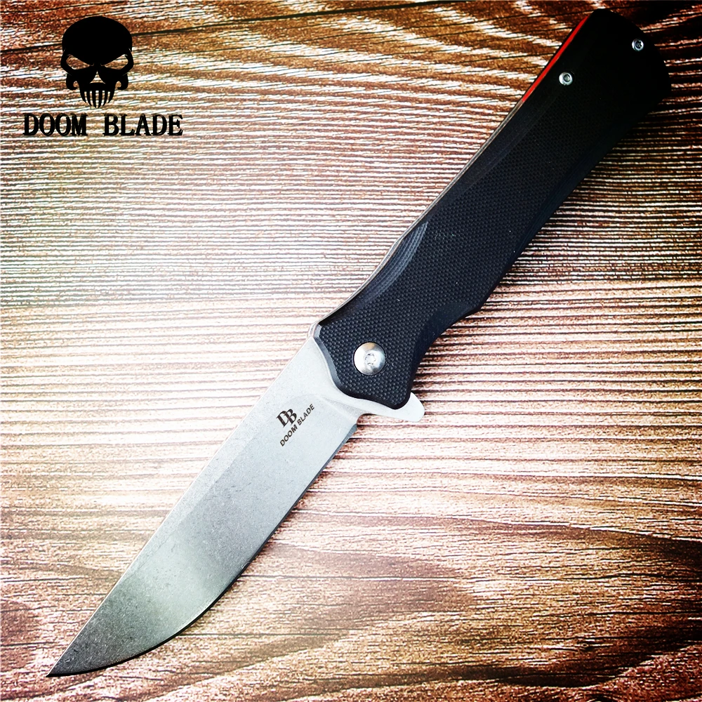 210 мм 100% D2 лезвие шарикоподшипник ножи тактический карманный складной нож G10