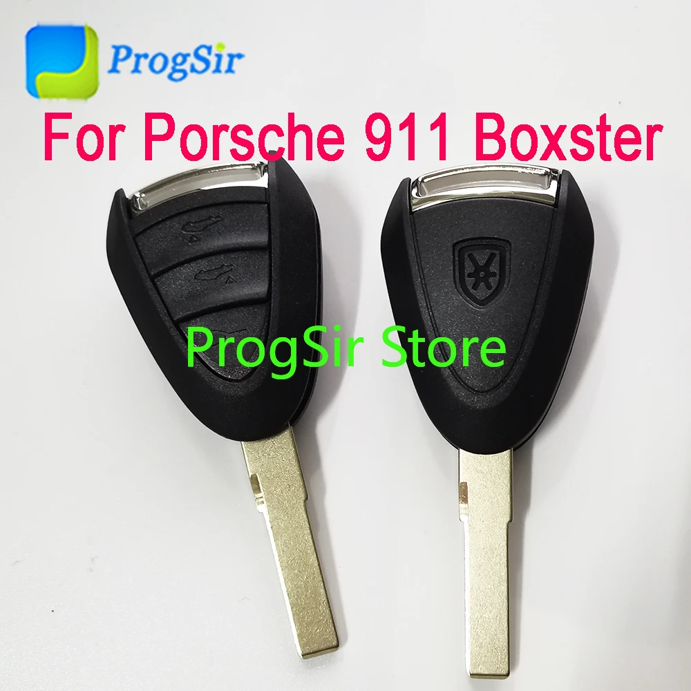 Пульт дистанционного управления FSK с 4 кнопками 315 МГц 433 чип ID48 для Porsche 911 Boxster