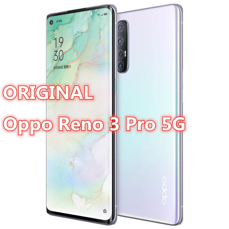 Новинка оригинальный смартфон Oppo Reno 3 Pro 5G 6 5 дюймов Snapdragon 76 телефон восемь ядер 12