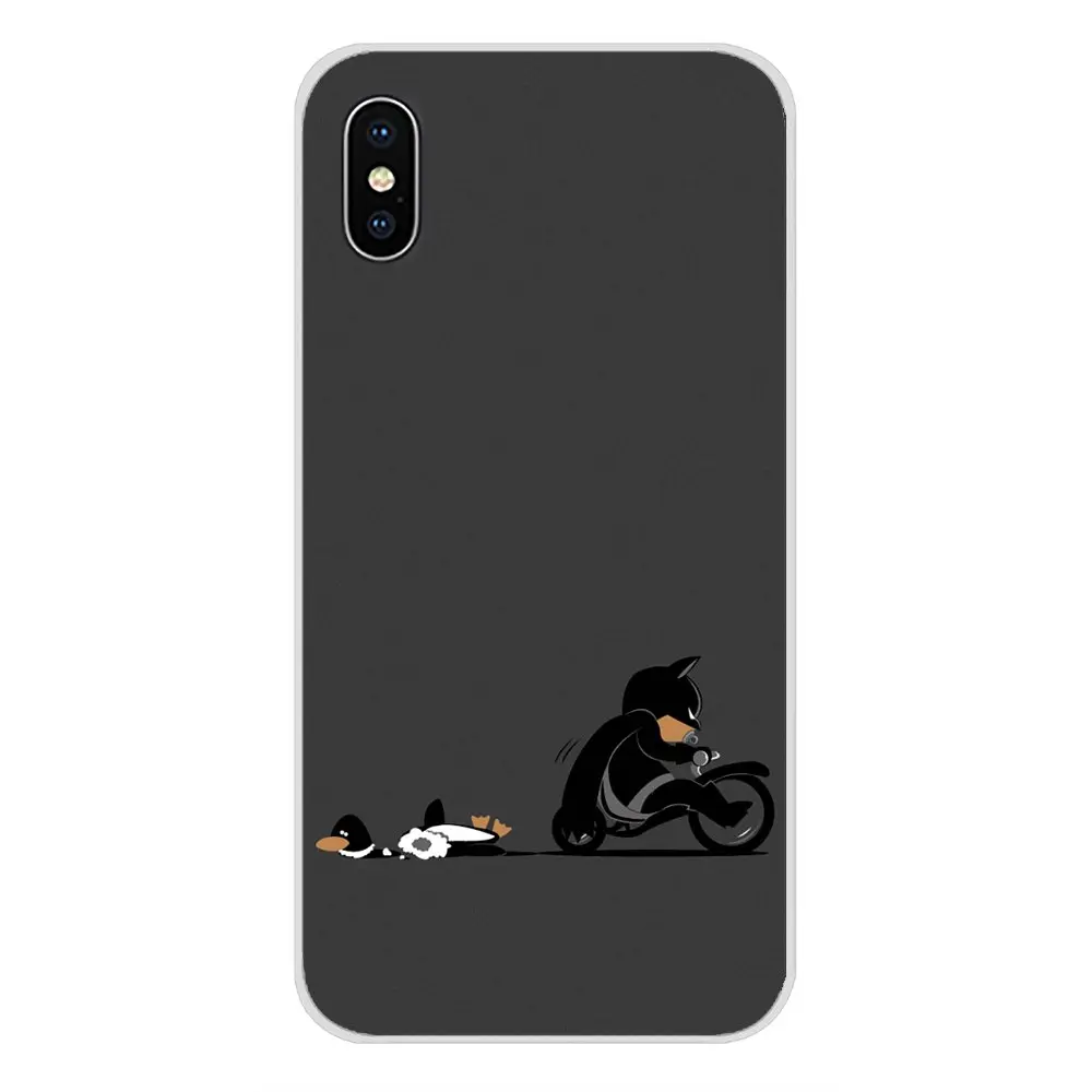 Комиксы Забавный Бэтмен мультфильм для Apple IPhone X XR XS 11Pro MAX 4S 5s 5C SE 6S 7 8 Plus ipod touch 5 6