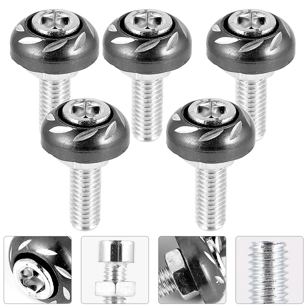 

20pcs 6mm Motorbike License Plate Screws Motorcycle Modification Screw