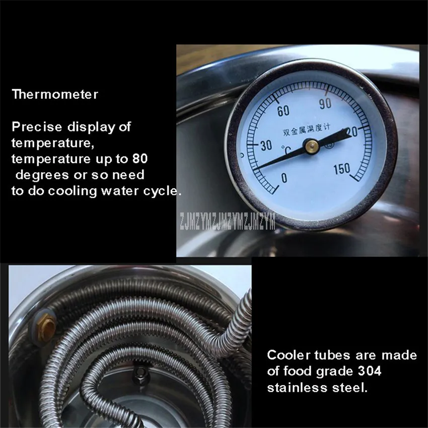 

55L Floral Water Distiller Stainless Steel 12 Kinds of Flower Rose Flower Brewing Machine Distiller Distillation Equipment