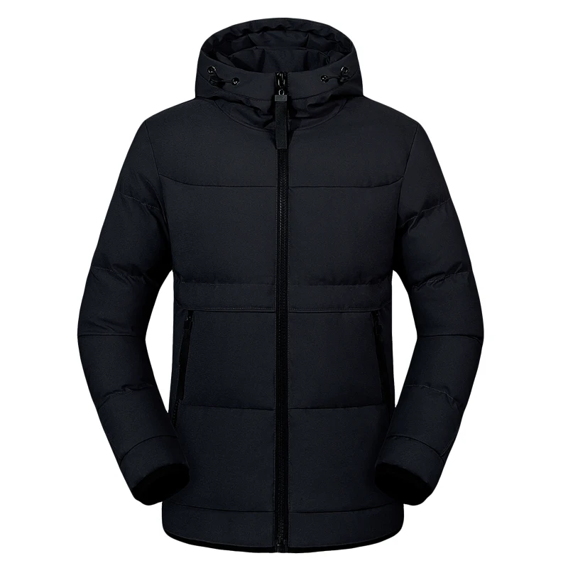

New Winter Coat Mens Thick Padded Brand Man Jackets Outwear Hooded Parka Mens Coat Male Slim Windbreaker Chaqueta Para Hombre