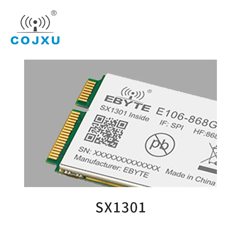 Модуль связи LoRa SX1301 Gate way 868 МГц SPI интерфейс радиочастотный модуль беспроводной
