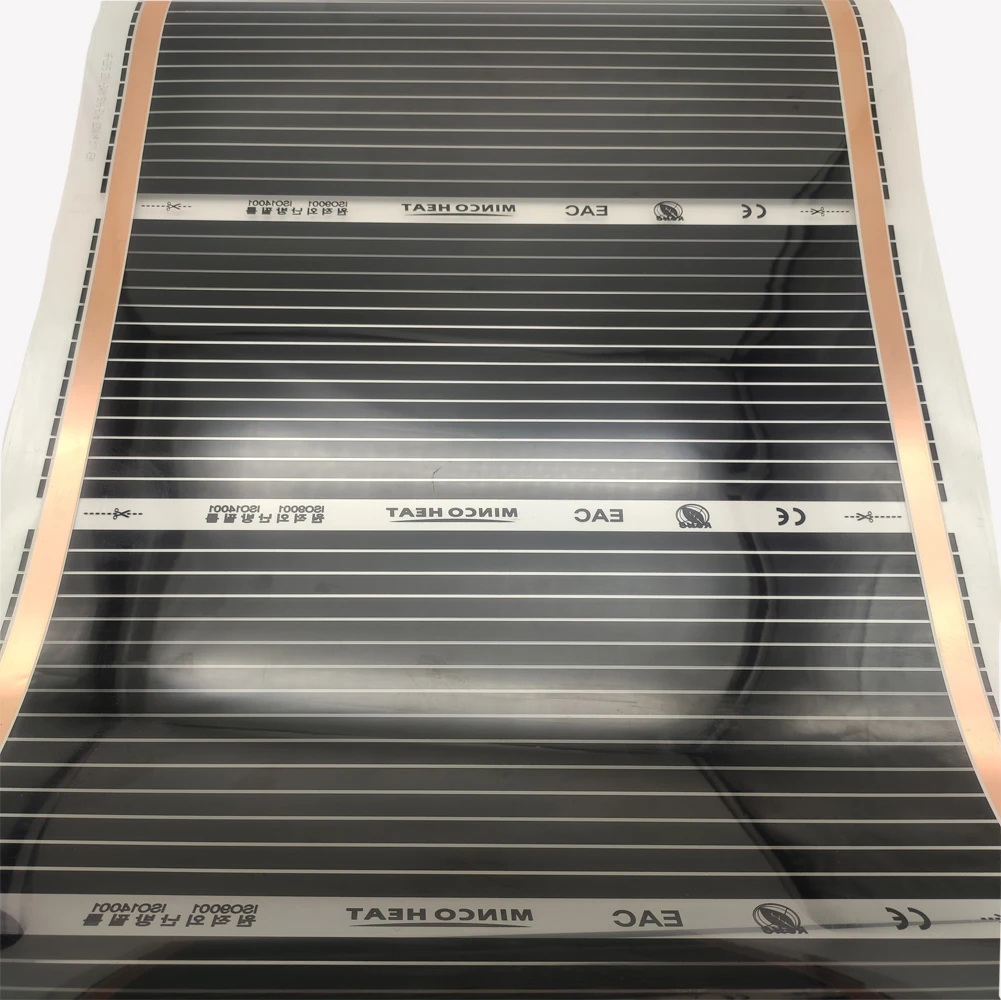 MINCO HEAT 220 В 1 квадратный метр нагрев пола электрическая инфракрасная пленка с
