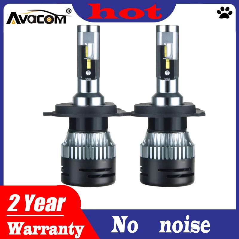 Avacom светодиодный H7 Автомобильная фара 12V H1 H3 H11 9005/HB3 9006/HB4 H15 9012/Hir2 6500K белый CSP 10000Lm H4