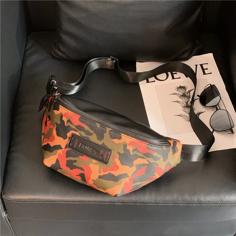 Сумка поясная Мужская камуфляжная через плечо | Багаж и сумки