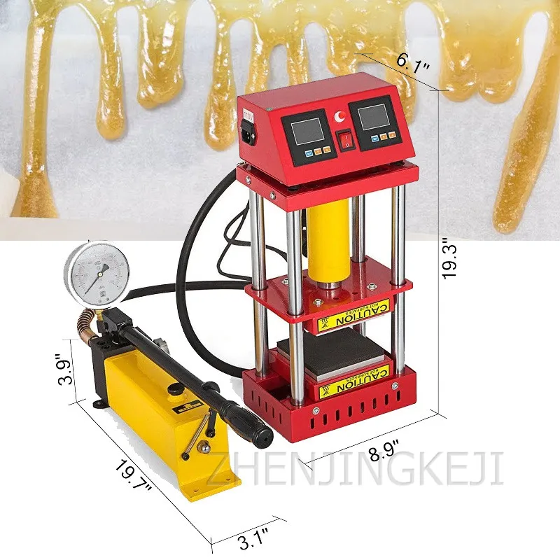 Rosin Heat Transfer Machine Upper And Lower Boards Double-sided Manual Hydraulic Pressing Tool | Инструменты