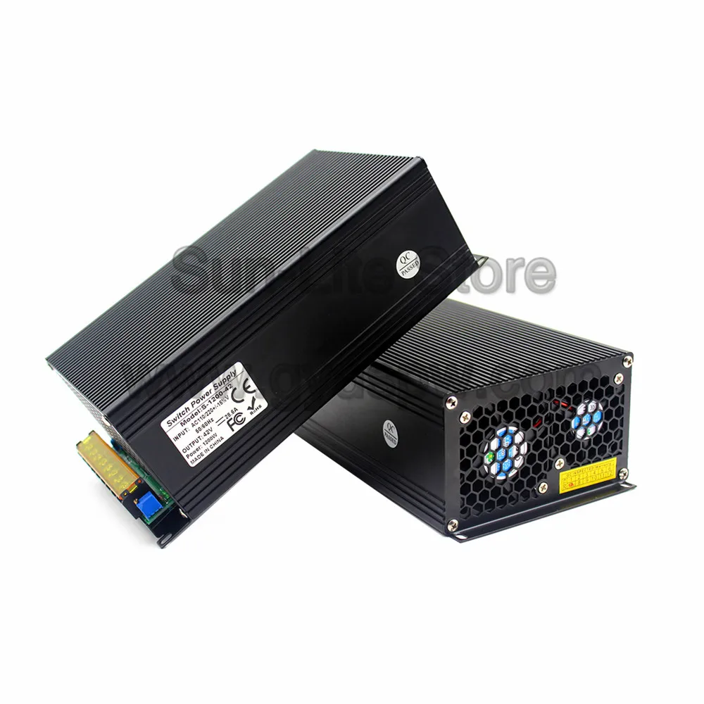 Universal Switching Power Supply DC42V 1200W Transformers 110V 220V AC DC 42V SMPS for CCTV Radio Lighting CNC Router | Обустройство