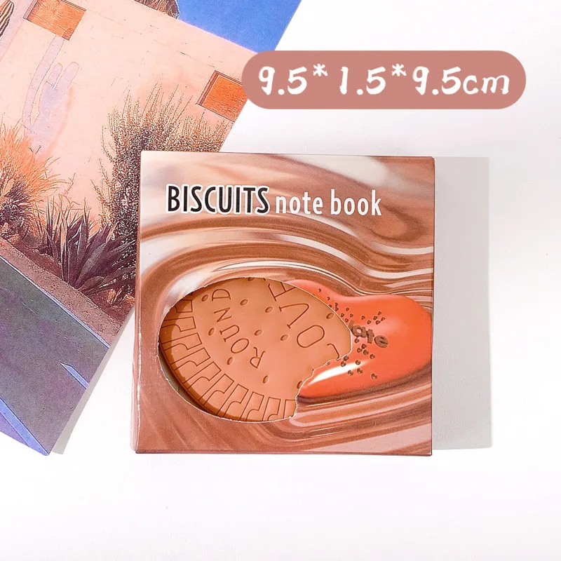 

Creative Chocolate Shape Sticky Note Student Cartoon Cute Note Pad Can Tear Memo Small Notebook Portable Message Book