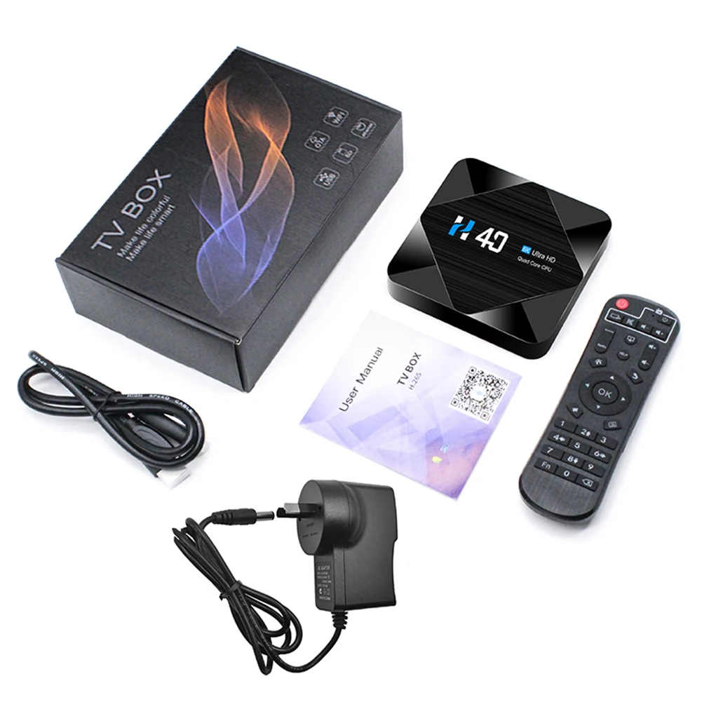

H616 Quad-Core Android 10 Set Top Box DDR3 2/4GB,eMMC 16/32/64GB H.265 Media Player 2.4/5GHz WiFi Bluetooth 4.0 Smart TV Box