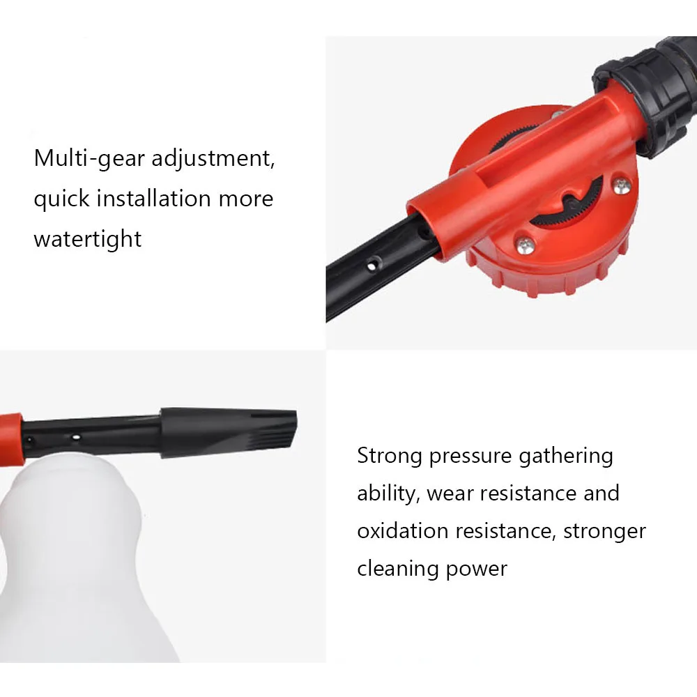 

Car Washer High Pressure Foamer Water Cleaner Car Cleaning Tool Foam Washing Foamaster Machine Water Soap Shampoo Sprayer