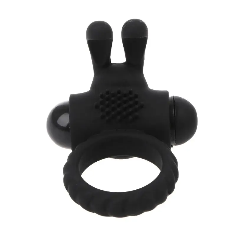 1 шт. вибрирующее кольцо для пениса кольца вибратор водонепроницаемый кролик