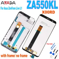 5 5 for asus zenfone live l1 za550kl x00rd lcd display touch screen digitizer assembly frame replacement parts