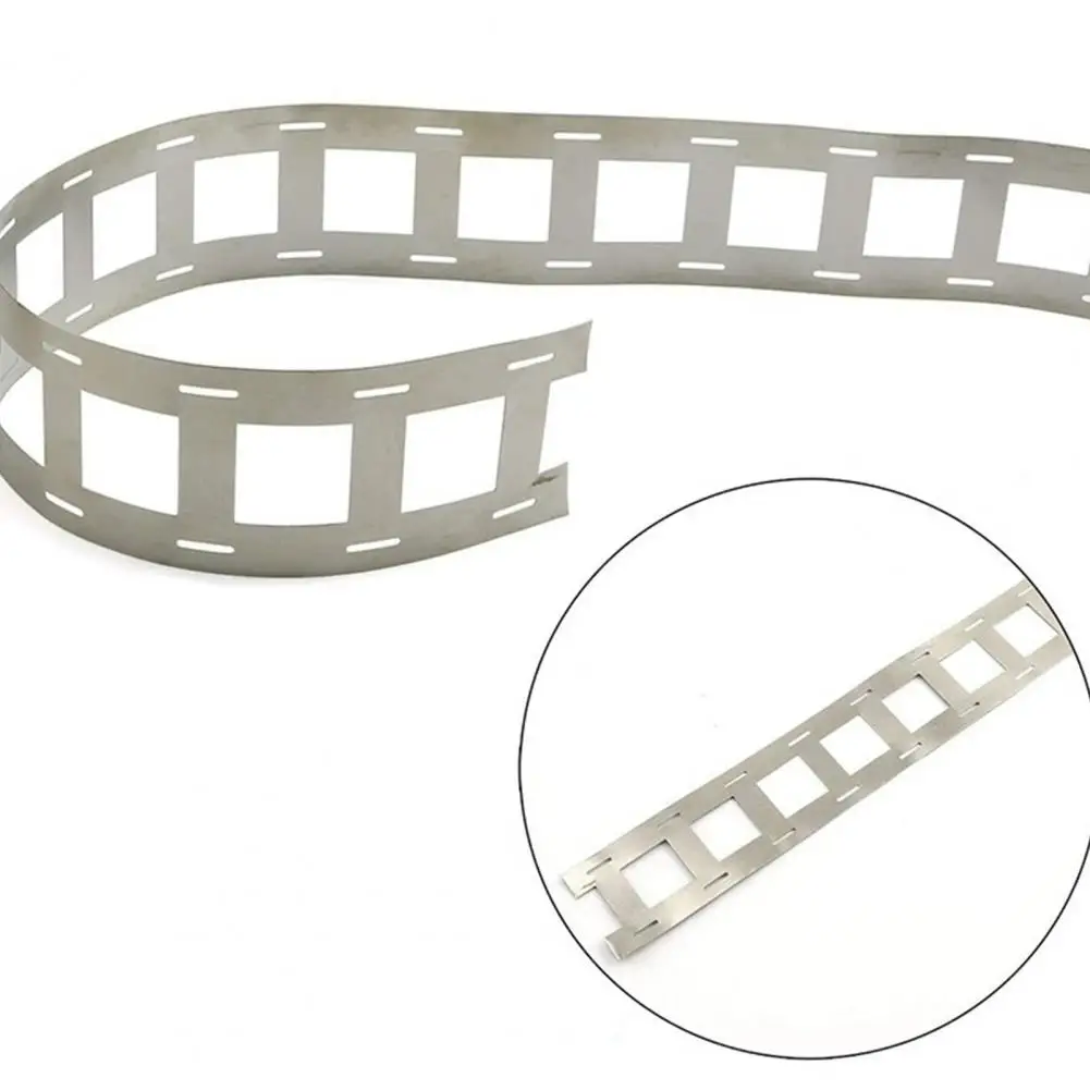 

5m Nickel Strip Corrosion-resistant Low Loss Anti-rust Stable Multi-purpose Nickel Soldering Tabs for Battery Pack Welding Tools