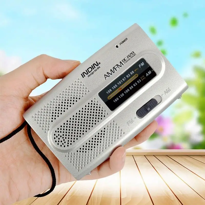 Мини Портативный AM FM телескопическая антенна радио подойдет как для