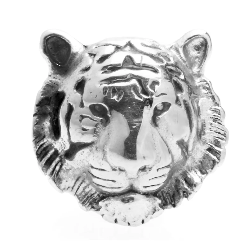 Бусины-подвески с головой тигра для изготовления ювелирных украшений